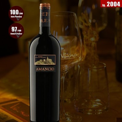 Sierra Cantabria Amancio 2004 Eguren GPr 100/100 Pt. Weltklasse Rioja 14,5%
