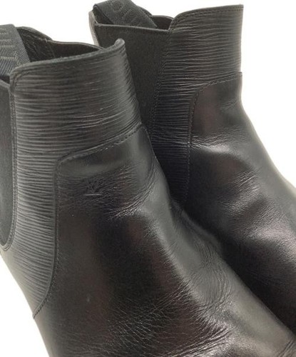 Louis Vuitton Men’s Black Side Gore Boots Size 5/25.5cm Leather Used - Picture 9 of 10