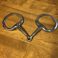 Korsteel 5 Stainless Steel Single Joint Eggbutt Snaffle English Western Riding
