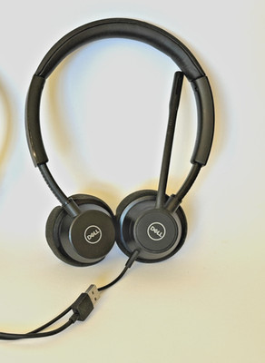  2er-Set   Dell Plantronics Blackwire BW3320-M USB-A On-Ear Headsets, Schwarz