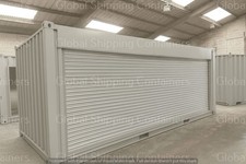 20ft x 8ft Roller Shutter Shipping Container - kiosk - shop (REFGSC0060)
