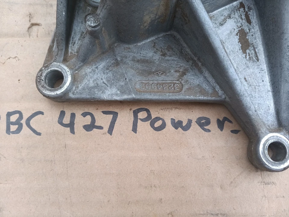 AMC V8 POWER STEERING PUMP WITH BRACKETS 360 390 401 JEEP AMX GREMLIN JAVELIN CJ - Image 3 of 4