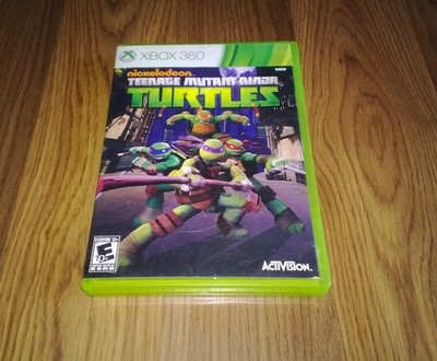 Xbox 360 Nickelodeon TMNT Teenage Mutant Ninja Turtles Video Game ACTIVISION
