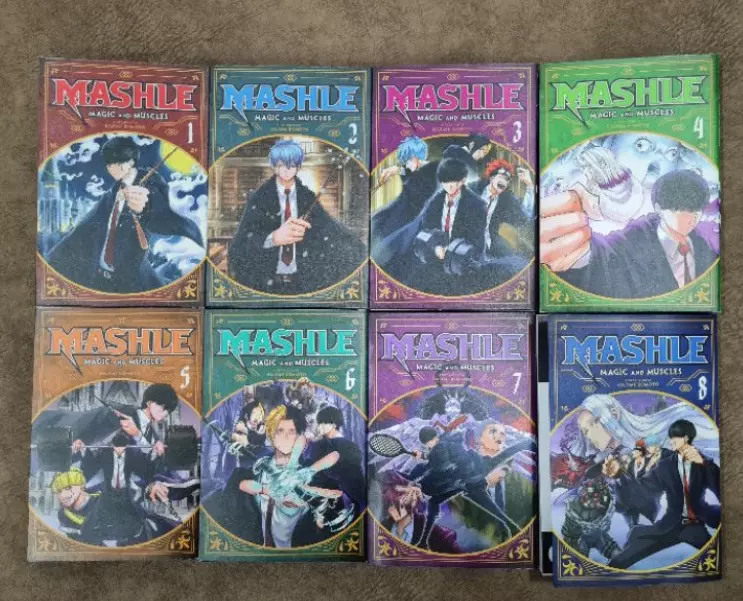 Mashle Magic And Muscles volume 1-9 ( English version )