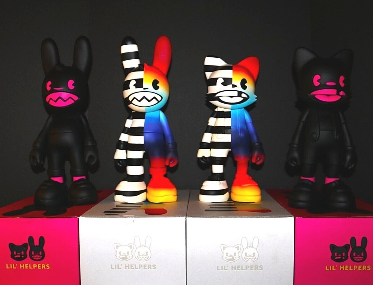 SuperPlastic: Lil Helpers 10+ Limited Edition Janky & Guggimon