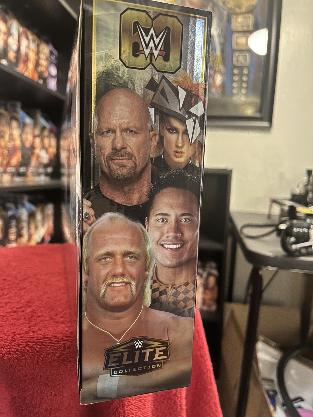 WWE Elite Then Now Forever 60th Anniversary Figure 4 Pack