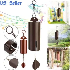 Large Deep Resonance Serenity Metal Bell Heroic Wind Chimes Outdoor Home Decor