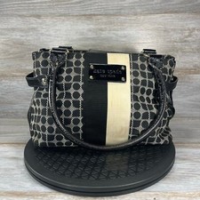 Kate Spade Classic Noel Hand Bag With Purple Interior