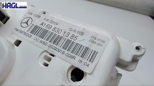 Levier De L'Appareil Chauffage A1698301385 Mercedes-Benz A 160 CDI 169 Berline - Photo 6/7