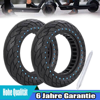 Vollgummireifen 10''x2,5 Für Ninebot Max G30D, G30D2, G30LD  Max 60/70-6.5 DHL