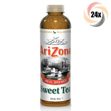 24x Bottles Arizona Real Brewed Sweet Tea Flavor  20oz  Southern Style