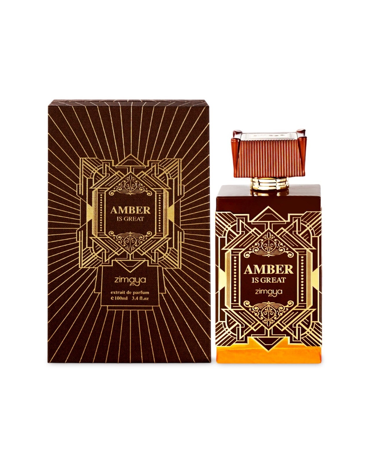 Amber Is Great Extrait De Parfum 100ml EDP Perfume By Fragrance World