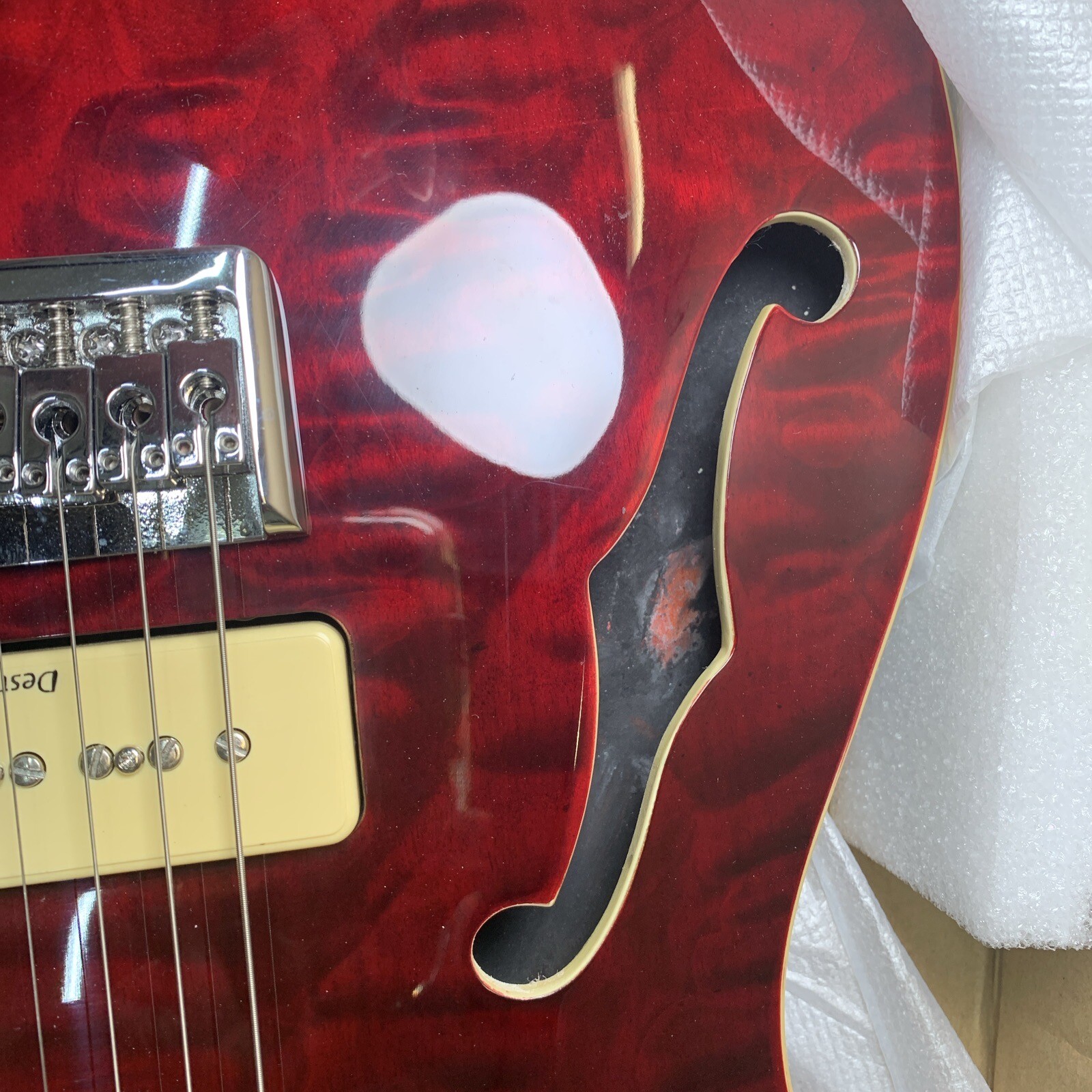 IVY ITF400TRD 6 String Solid Body Electric Guitar Red New eBay