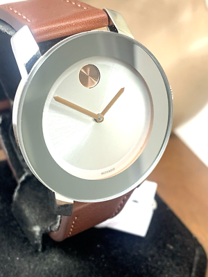 Movado Bold Swiss Cognac Leather Strap Women\'s Watch 3600379 Movado Women main image 3