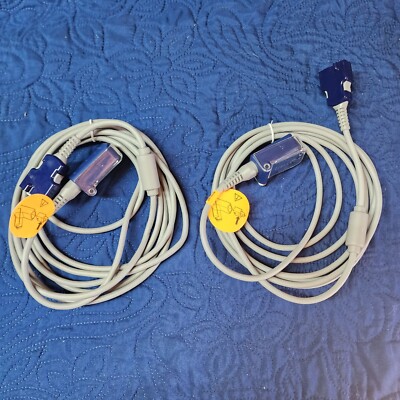 Covidien DEC8 Nellcor Sensor Extension Cable, 8' (2.44 m) LOT of 20 Pc