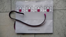 SAVE MY BAG Tragetasche Papiert&uuml;te mit dem Original Neopren Tragegriff pink/schw