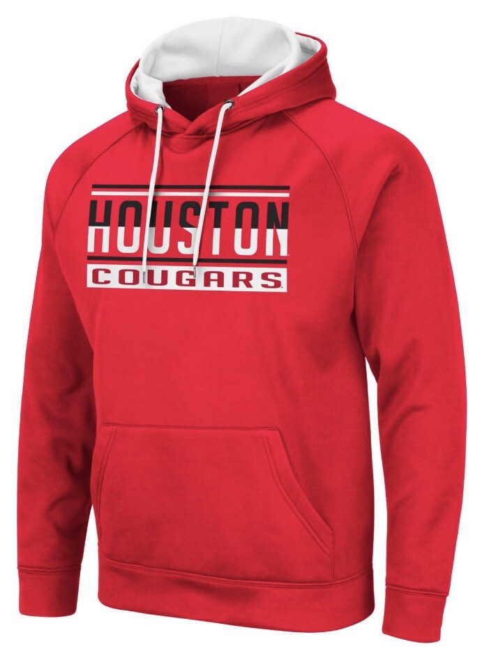NCAA Houston Cougars College Classic Hoodie Sweatshirt Men’s Medium M Red