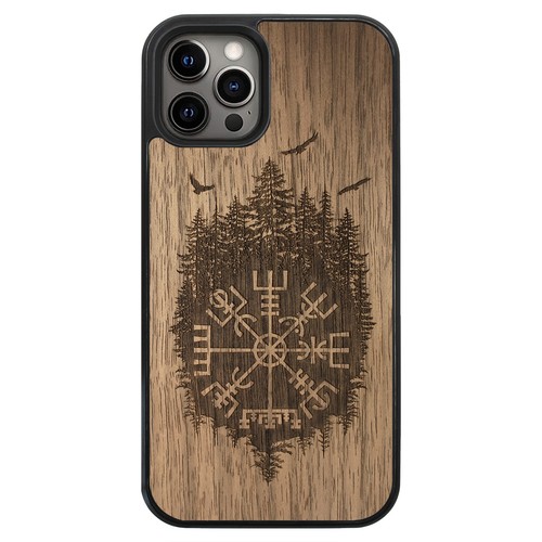 Viking Compass Vegvisir Wooden iPhone MagSafe Case 15 Pro Max, 14 Plus, 13 Pro - Photo 22 sur 36