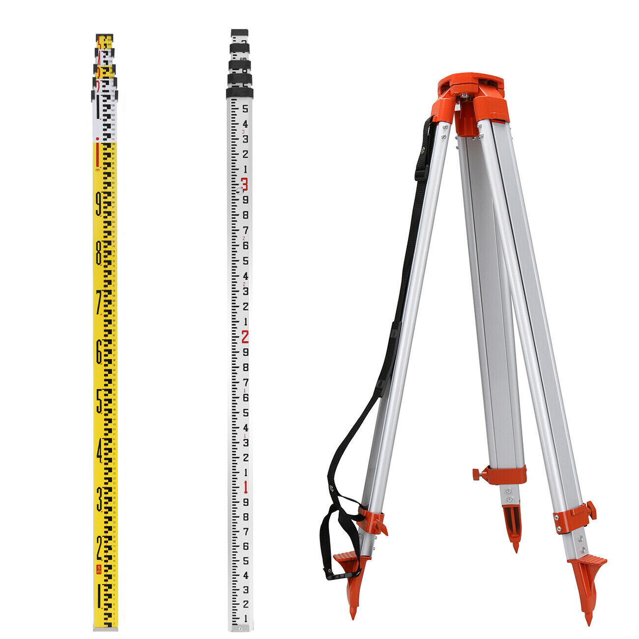 Self Leveling Laser Level Kit Green Beam 360 Rotary Rotating & Tripod & Caliper