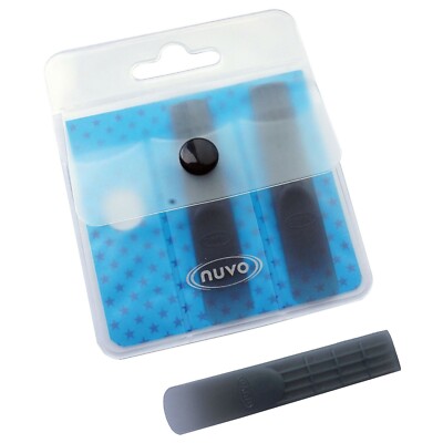 Nuvo Synthetic Reeds for Dood, Clarinéo and jSax (3-Pack) - Strength 2.0