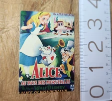 ALICE IN WONDELAND STICKER Classic MovieVintage Movie Poster StickerDisney World