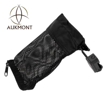 Quick Detach Zipperd Brass Shell Catcher Mesh Bag Picatinny Rail Accessories