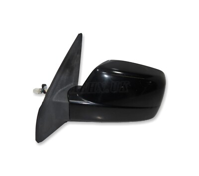 Nissan X-Trail T30 01-07 Left Side Power Folding Door Mirror Gloss Black 7-Wires