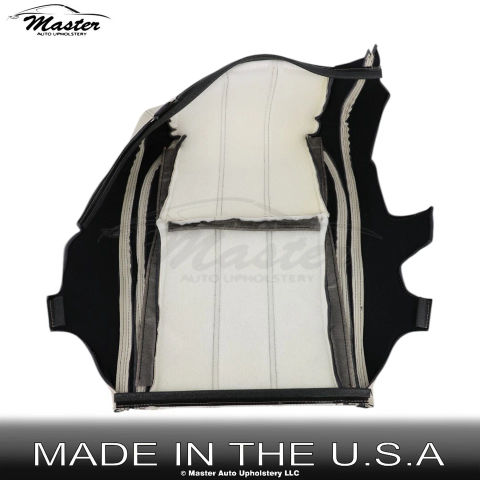 Fits 2013-2017 Land Rover Range Rover Driver Bottom Ivory Seat Cover Replacement - Image 2 of 4