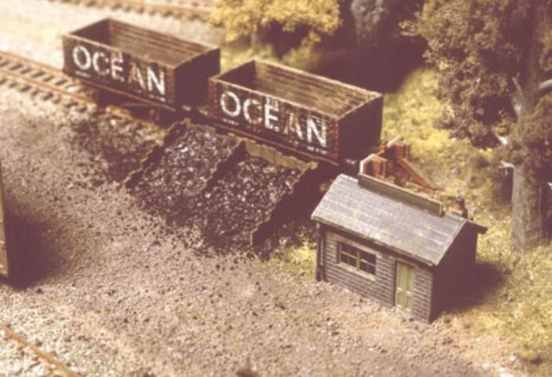 Ratio 229 Coal Depot Plastic Kit N Gauge
