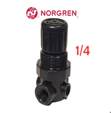 Norgren R91G-2AK-NLN Miniature Compressed Air Regulator: 1/4" NPT, 150 Max psi /