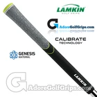 Lamkin ST+2 Hybrid Cord Calibrate Standard Grips - Black / Grey / Lime Green x 3