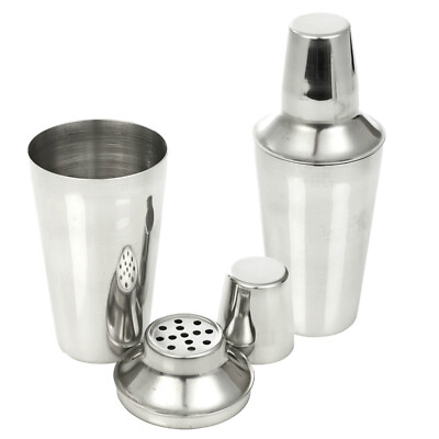 Cocktailshaker 750ml Cocktailherstellung Set mit eingebautem Sieb und Maß