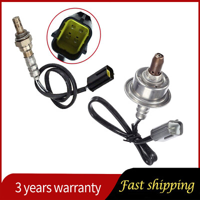 2-Pack Upstream + Downstream Oxygen Sensor For 2010-2012 Nissan Versa 1.8L & Sentra 2.0L (Exc. California)