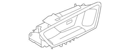 Manija interior para Ford (N/P LJ6Z-5822600-DB)