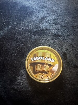 Legoland Mr. Gold Pop Badge (RARE) 2022