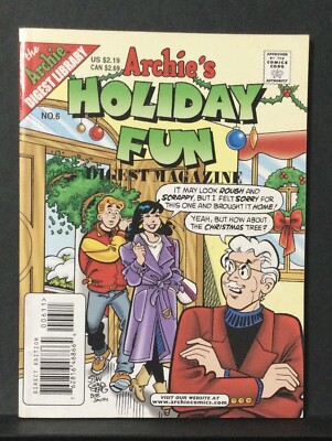 Archie’s Holiday Fun Digest - #6 - Archie - Direct - 2002 - VG/FN | eBay