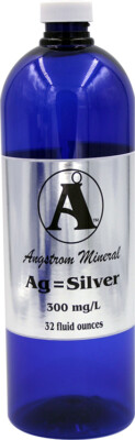 #ad Silver 32oz Angstrom Minerals 1 Pack $30.50