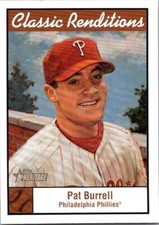 2001 Topps Heritage Classic Renditions #CR6 Pat Burrell