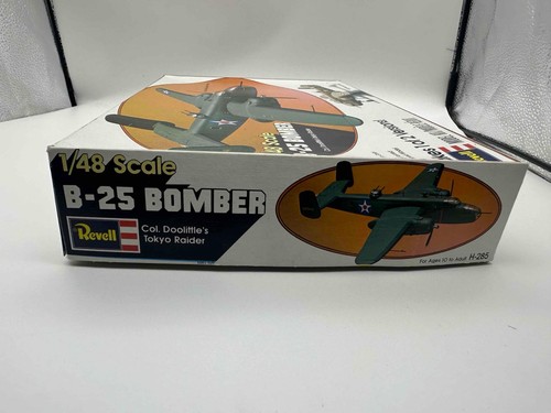 1977 Revell 1/48 B-25 Bomber Doolittles Tokyo Raider Complete Open Box H-285 DS - Picture 3 of 7