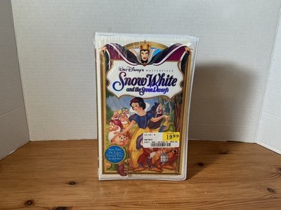 Disney Masterpiece Snow White and the Seven Dwarfs (VHS, 1994) *SEALED*NEW!*