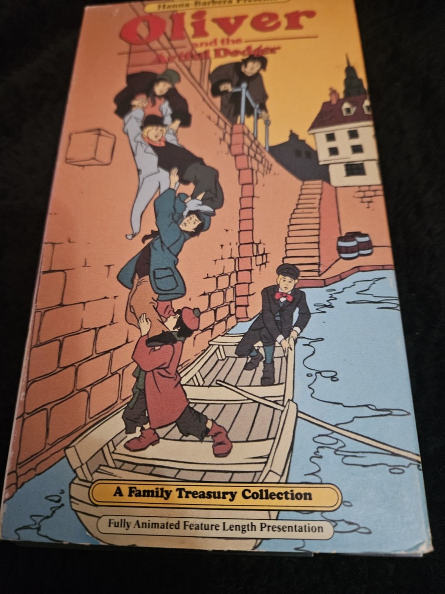 OLIVER And The ARTFUL DODGER- VHS 1988 -Hanna Barbara KIDS