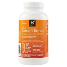 Member's Mark Turmeric Extract Dietary Supplement Capsules, 180 ct.FREE SHIPPING
