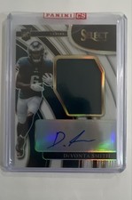 2021 Panini Select - Jumbo Rookie Signature Swatches Prizm Devonta Smith White 