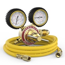 YESWELDER Nitrogen Regulator with Hose, 0-600 PSI and 0-4000PSI Output...