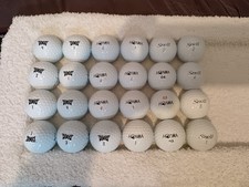HONMA TW-X /SNELL/DXG Golf Balls x24 GRADE MINT PEARL FREE POSTAGE