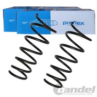2X Proflex Fahrwerksfedern Vorne Passend FüR Links+Rechts | PX1-0104