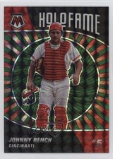 2022 Panini Mosaic Holofame Green Mosaic Prizm Johnny Bench #HF-11 HOF 1e52
