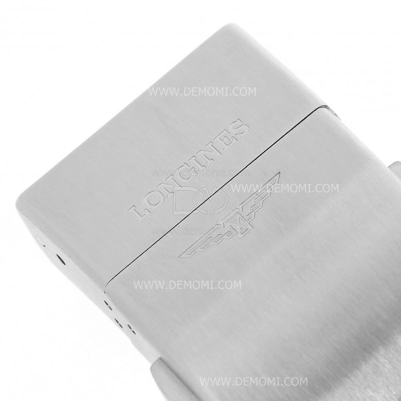 Correia de borracha Longines cinza 21/19 mm FDA Hydroconquest cerâmica L3.781.4 - Imagem 4 de 4