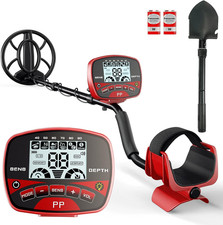 Metal Detector for Adults  Kids Professional Cordless Gold Detector 5 Modes, Ad