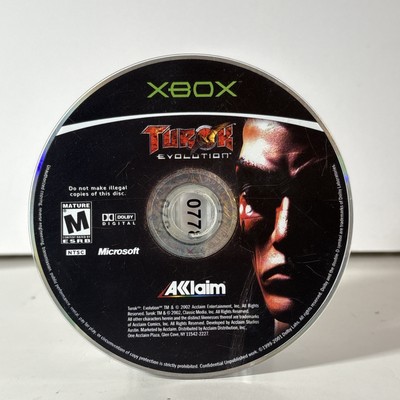 Turok Evolution Microsoft Xbox Game - Tested Disc Only